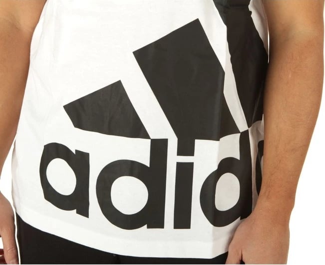 Maicë për meshkuj Adidas, e bardhë 