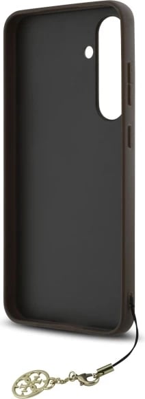 Mbështjellës Guess 4G Charms Collection për Samsung Galaxy S24 FE S721, kafe Mbështjellës Guess 4G Charms Collection për Samsung Galaxy S24 FE S721, kafe