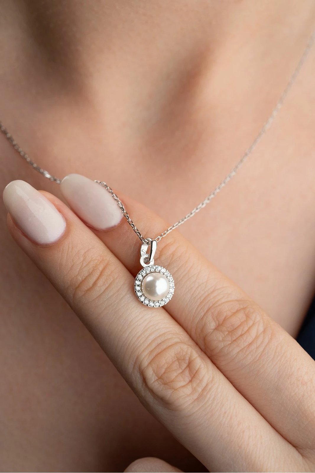 Qafore argjendi, ngjyrë gri, Jumeon, SİLVANOJEWELRY0000318