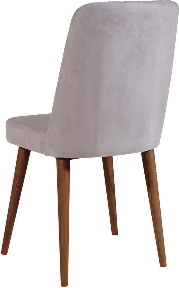 Set tavoline ngrënie me karrige dhe konsol (6 copë), Skye Decor, Vina 01 0701, ngjyrë arre, gri