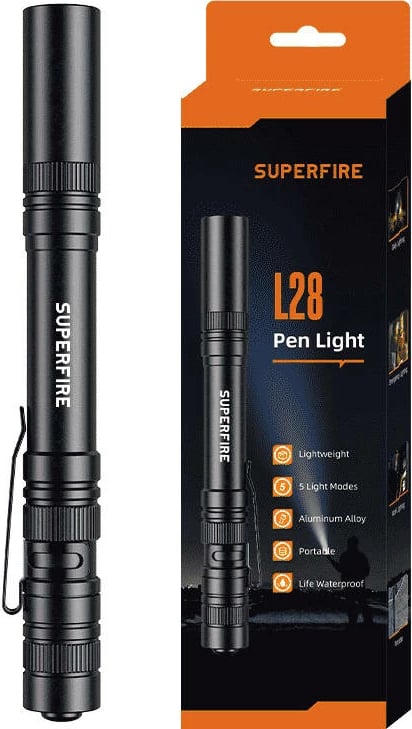Elektrik dore Superfire L28, 121lm, i zi