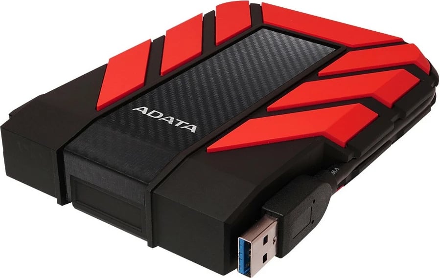 Hard disk i jashtëm Adata DashDrive Durable HD710, 1TB, 2.5", USB 3.1, Kuq