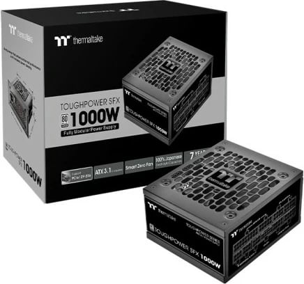 Kasë energjie Thermaltake ToughPower SFX 1000W F Modular, 80 PLUS Platinum, e zezë
