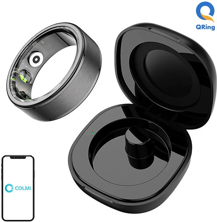 Smartring Colmi R03, 20.3mm, përmasë 11, e zezë