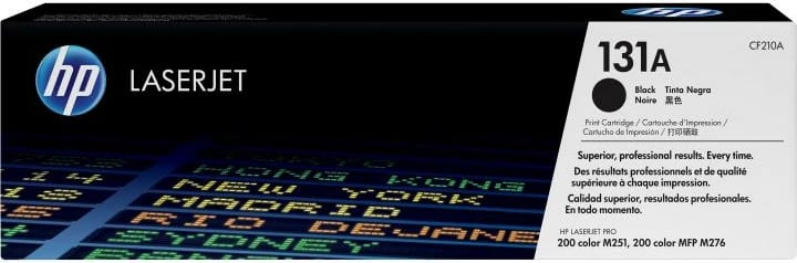 Toner, HP, 131A (CF210A), rendiment 1.100–1.700 faqe, e zezë