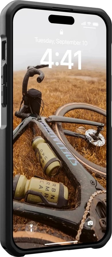 Mbështjellës Urban Armor Gear 114308113940 për celular, për Apple, 6.7", i zi