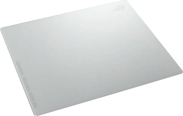 Mauspad Asus ROG Moonstone Ace Glass 500x400 mm, Bardhë