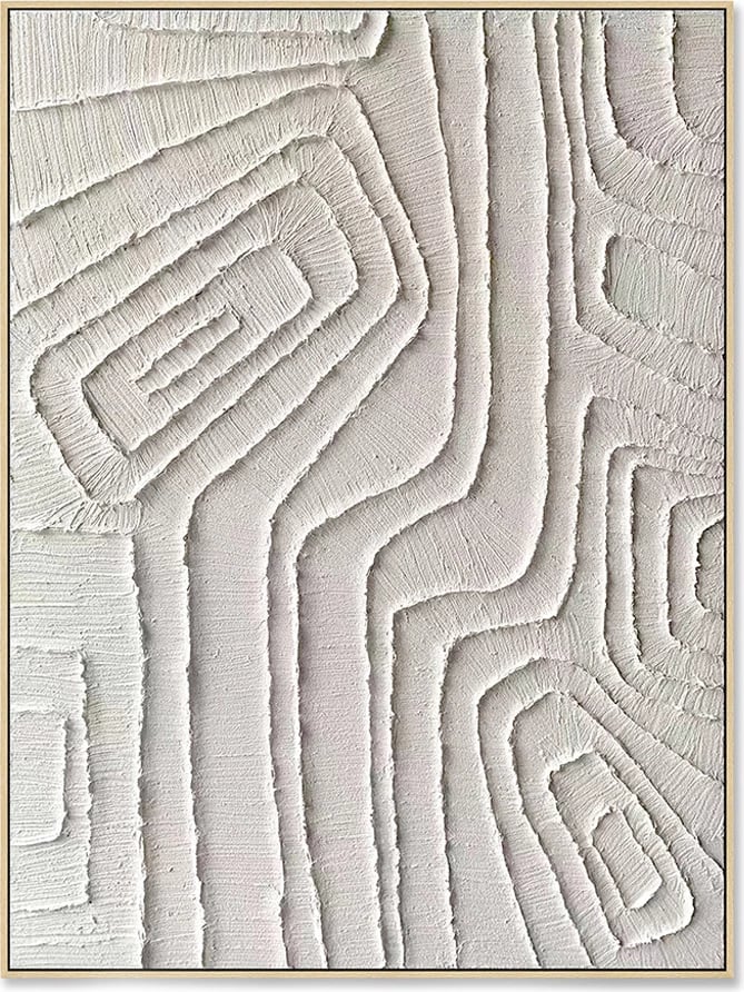 Pikturë dekorative Earth Divine, kanavacë, ngjyrë bezhë-natyrale, 75x100x4 cm