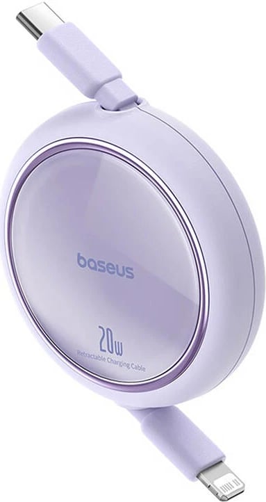 Kabllo USB Baseus Free2Pull, USB-C në Lightning, 20W, 1m, vjollcë Kabllo USB Baseus Free2Pull, USB-C në Lightning, 20W, 1m, vjollcë