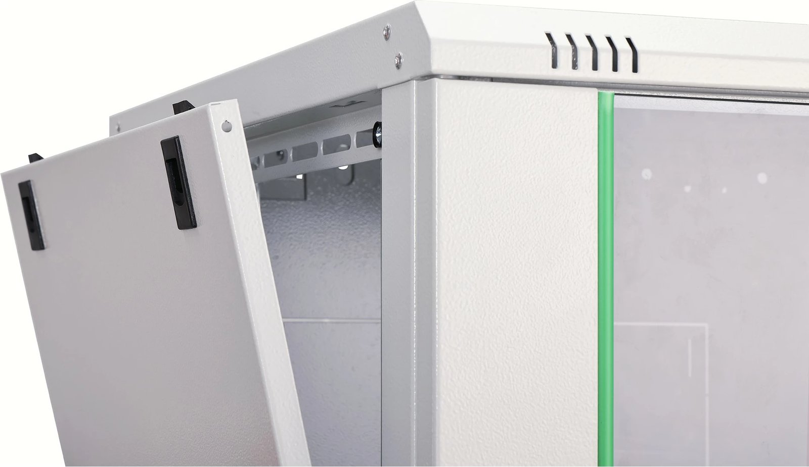 Kasë rrjeti Digitus Dynamic Basic 9U, 600x600mm, derë xhami, gri