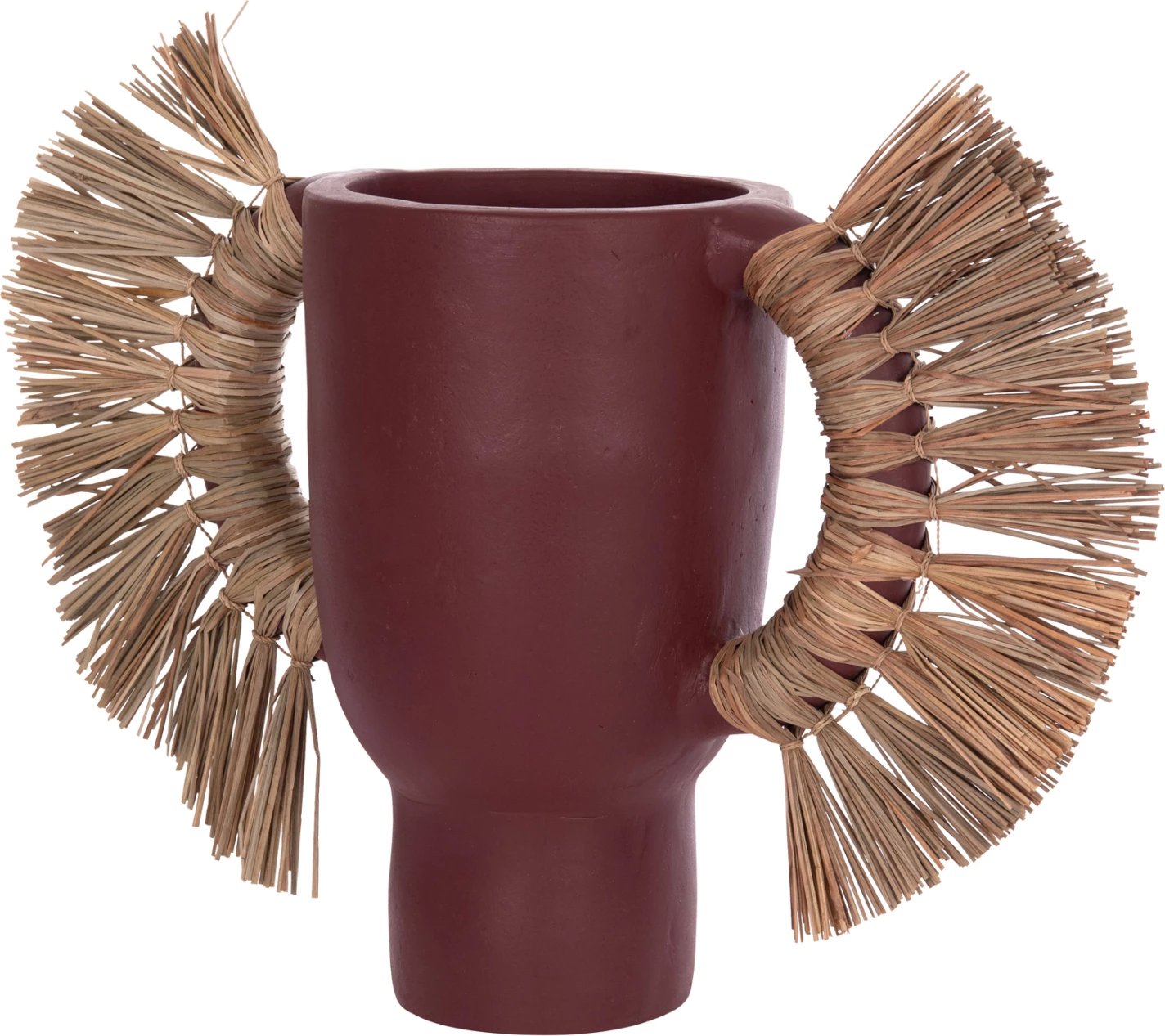 Vazo dekorative tavoline ALICA, terrakotë, ngjyrë kafe e errët, 64x22x38cm Vazo dekorative tavoline ALICA, terrakotë, ngjyrë kafe e errët, 64x22x38cm