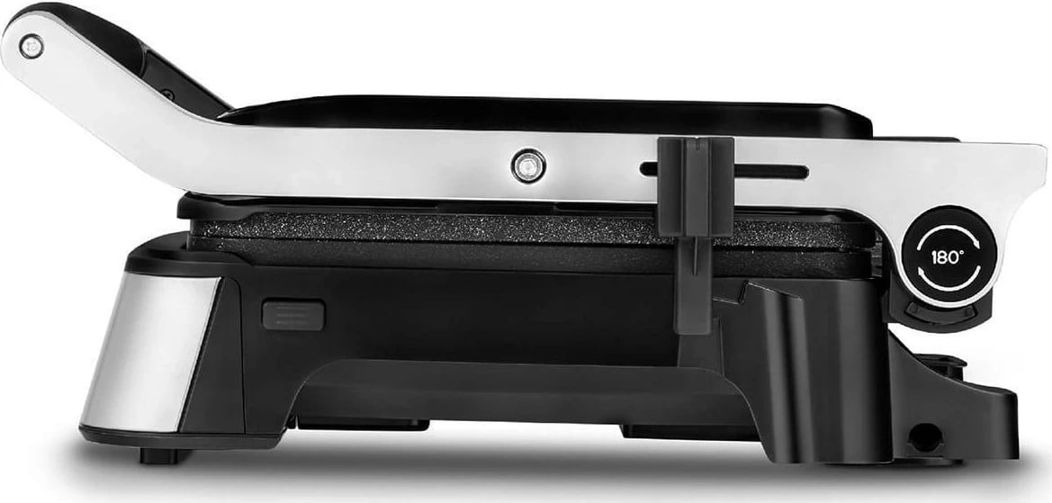 Grill tavoline Zeegma Grill Chef 2w1, ngjyrë e zezë-argjendtë