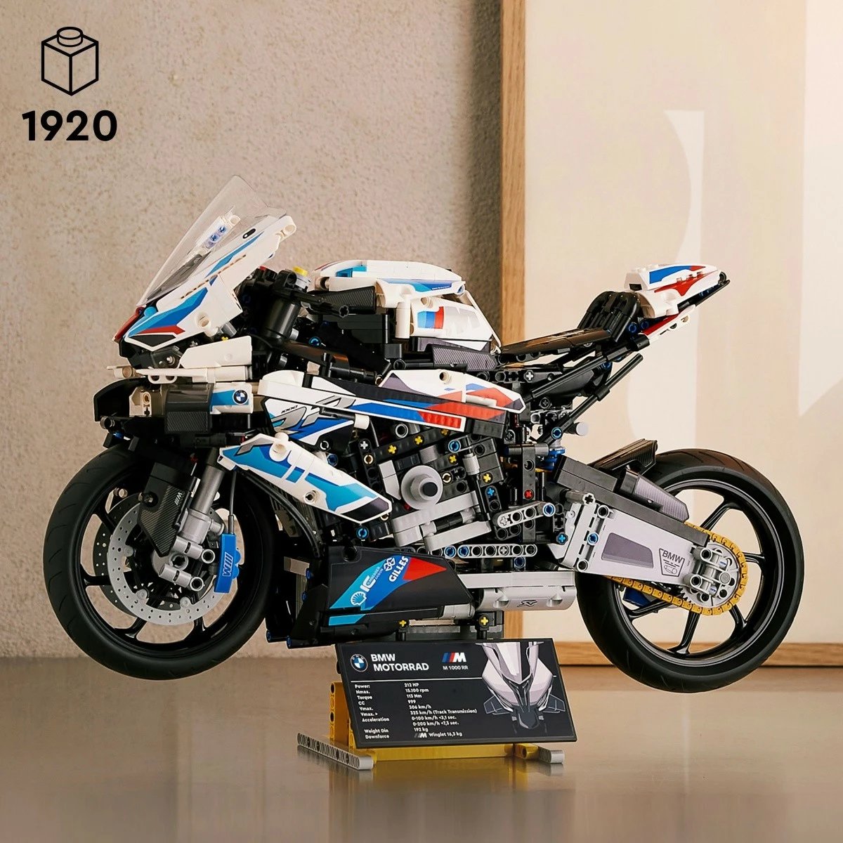 Set ndërtimi LEGO Technic BMW M 1000 RR, 1920 pjesë, 1:5, për të rritur Set ndërtimi LEGO Technic BMW M 1000 RR, 1920 pjesë, 1:5, për të rritur