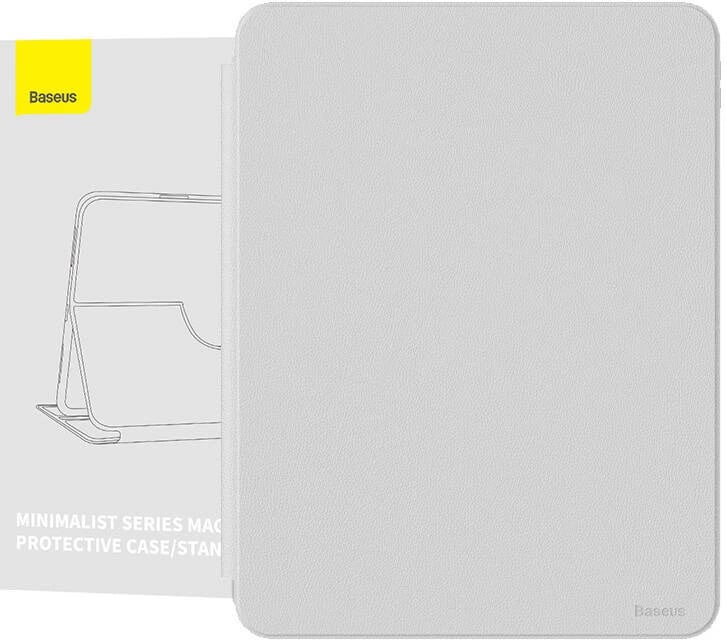 Mbështjellës magnetik për tablet Baseus Minimalist Series, ARJS040813, për iPad Pro 12.9", gri e lehtë