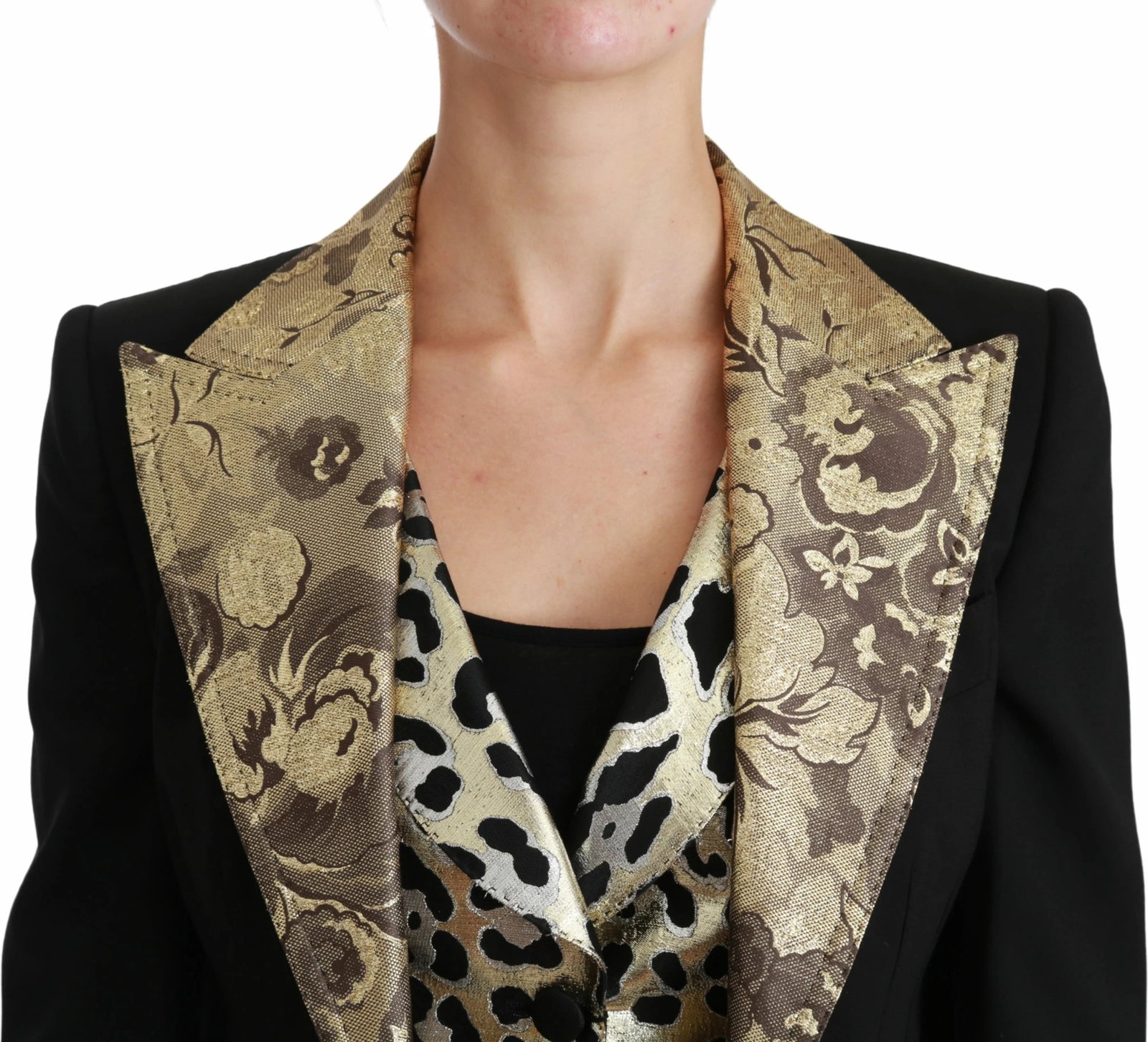 Sako për femra Dolce & Gabbana, e zezë 