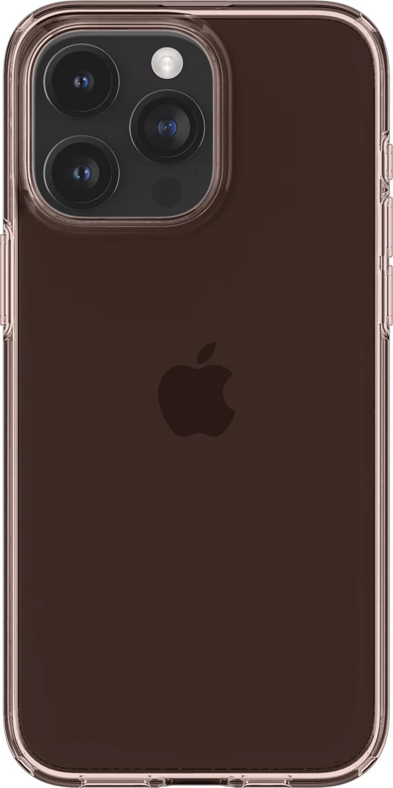 Mbështjellës Spigen Crystal Flex për iPhone 15 Pro Max, Rozë/Transparent