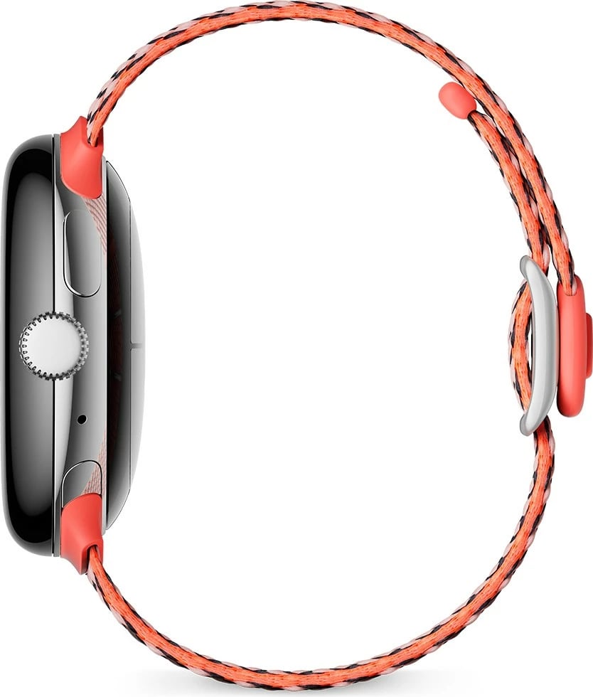 Rrip për smartwatch Google Pixel Watch, plastikë/çelik, korale