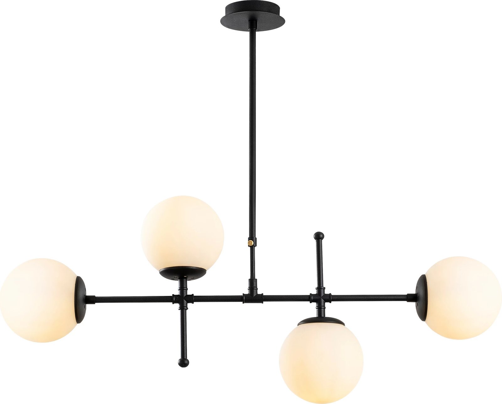 Llambë tavani Opviq Mudoni-MR-951-3, ngjyrë e zezë