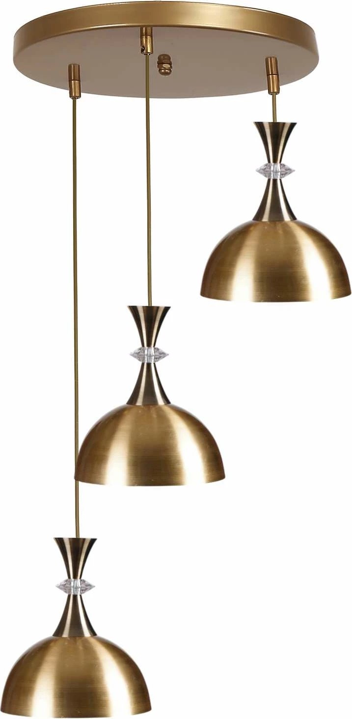 Llambë tavani Opviq, ngjyrë ari, 3 drita, 9020-3