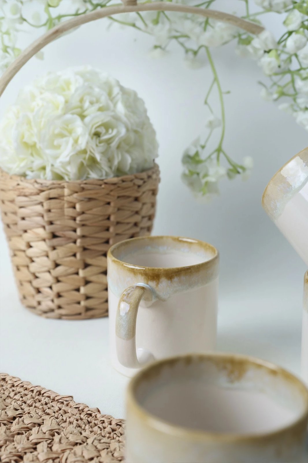 Set filxhanash (6 copë), ngjyrë rëre, Hermia Concept, X00017776 Set filxhanash (6 copë), ngjyrë rëre, Hermia Concept, X00017776