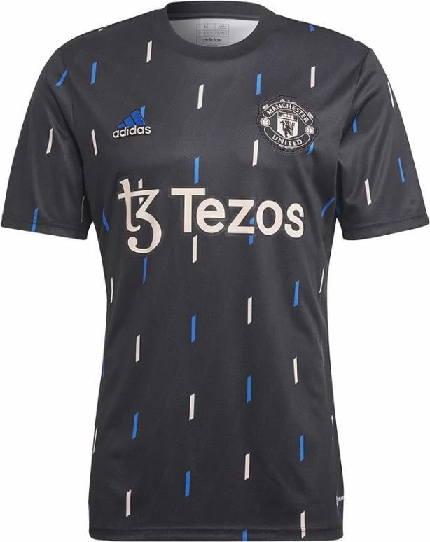 Maicë për meshkuj adidas Manchester United, e zezë