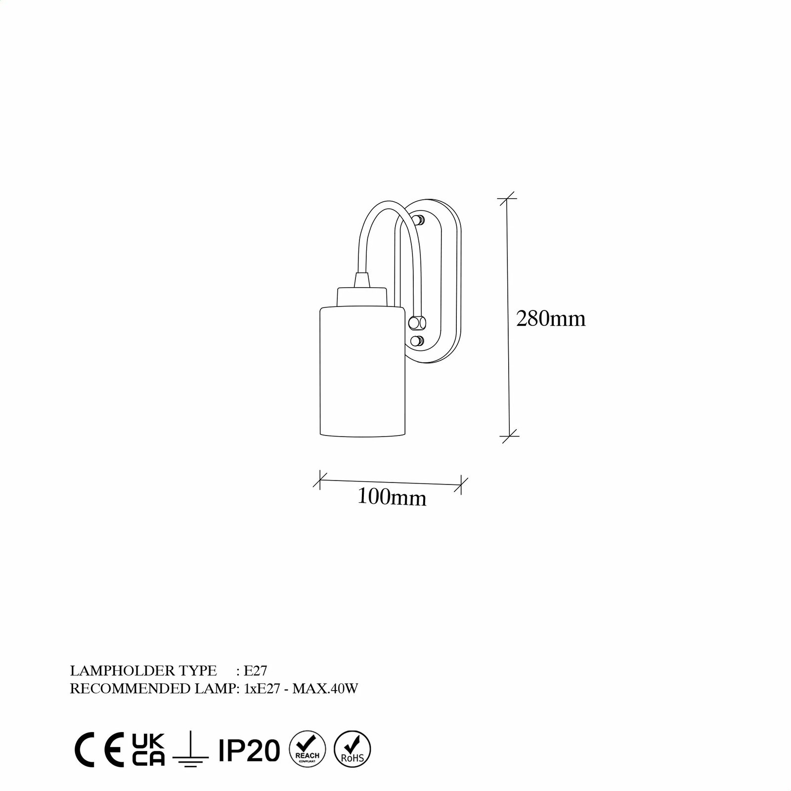 Llambë muri Opviq, Hemikilo - 13160, ngjyrë ari