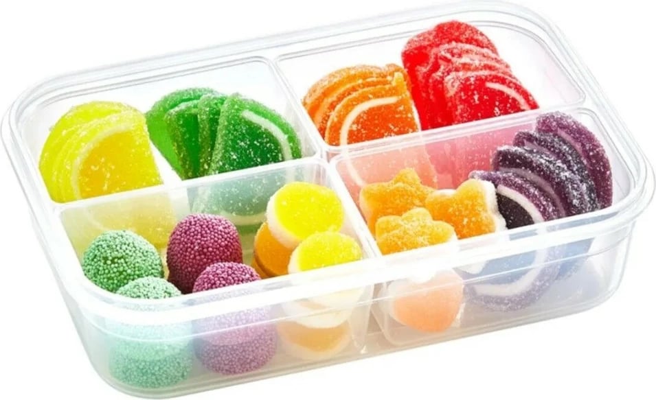 Set kuti për organizim (6 copë), Hermia Concept, transparent, 1000 ml