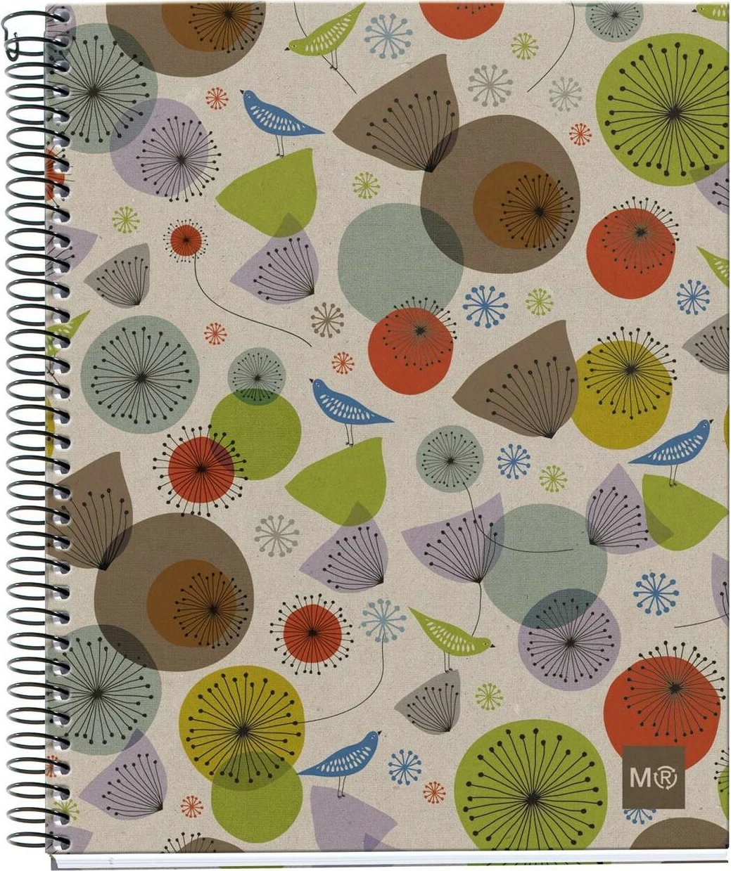 Fletore me spirale MAUL A246399, A5, 120 fletë, 80g, shumëngjyrëshe