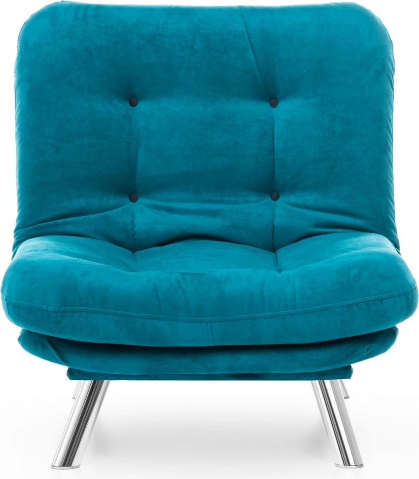 Karrige një vendëshe Atelier del Sofa, Misa Solo, ngjyrë jeshile petrol