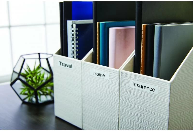 Etiketa letre, Dymo, 99019 S0722480, LabelWriter large / file folder, të bardha