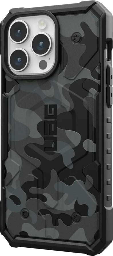Mbështjellës Urban Armor Gear 114303114061 për celular, për Apple, 17 cm (6.7"), TPU, Kamuflazh