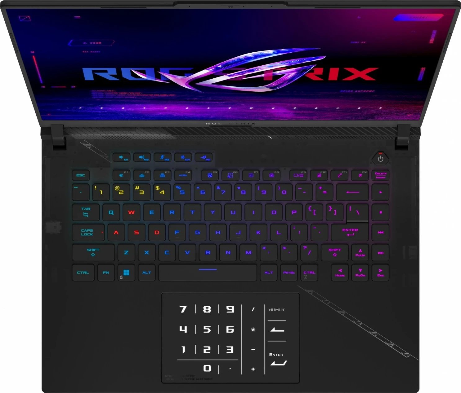 Laptop Asus ROG Strix SCAR 16 G634JZR-N4016W, i9-14900HX, 64GB, 1TB+1TB, RTX4080, e zezë