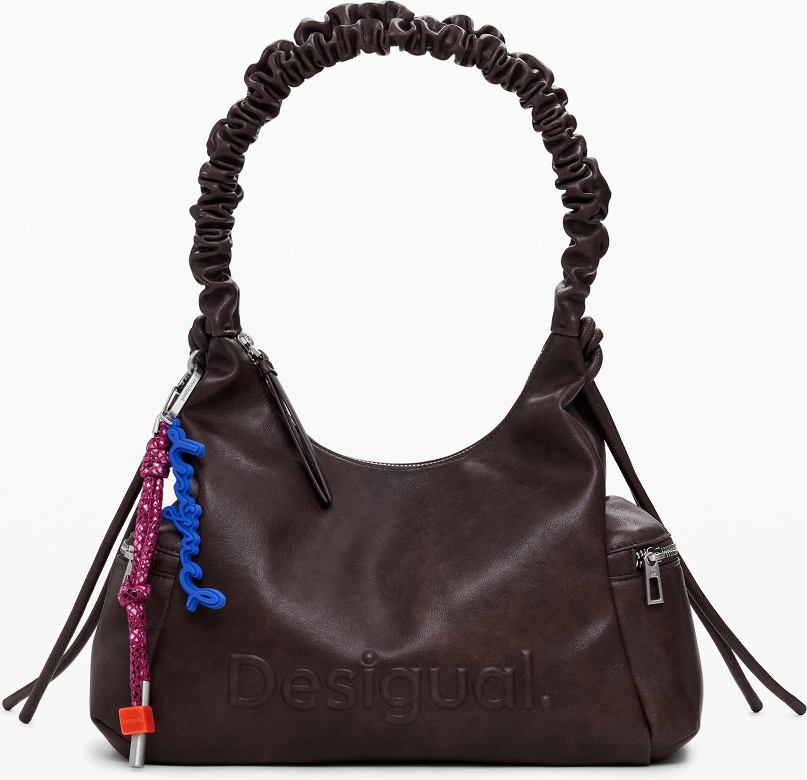 Çantë për femra DESIGUAL Montville Half Logo, kafe