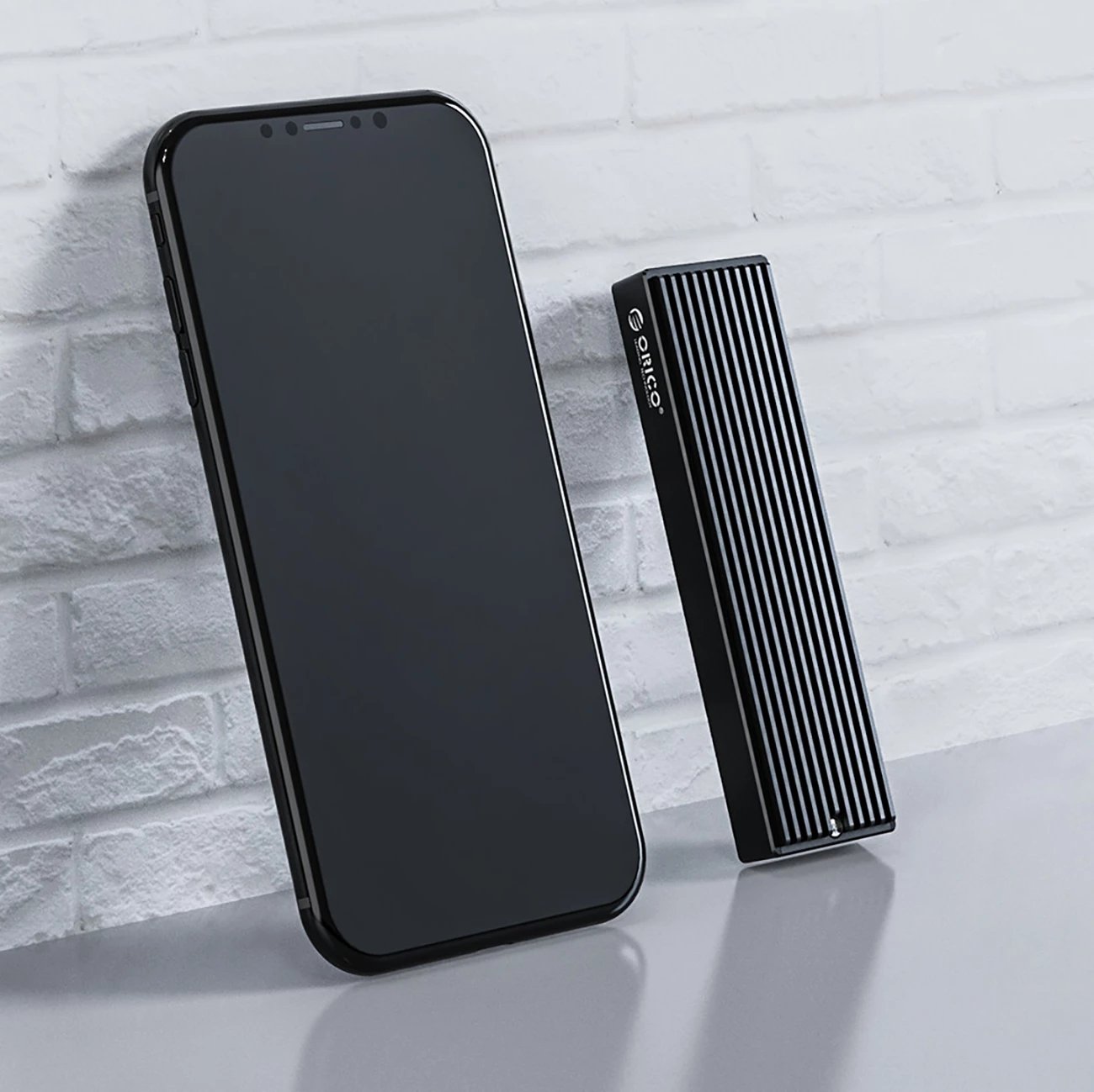 Kasë Orico M2PV-C3 për SSD M.2 NVME, USB-C 10Gb/s, e zezë
