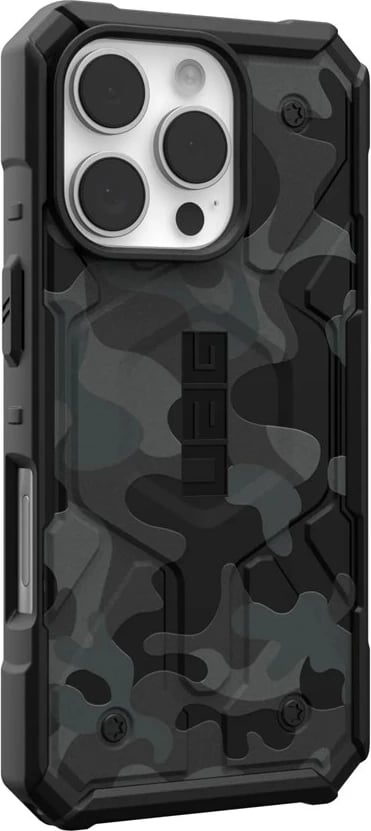 Mbështjellës Urban Armor Gear Pathfinder SE për celular, Apple, 16 cm (6.3"), TPU, Gri