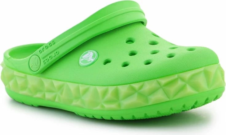 Papuqe për fëmijë Crocs, të gjelbra