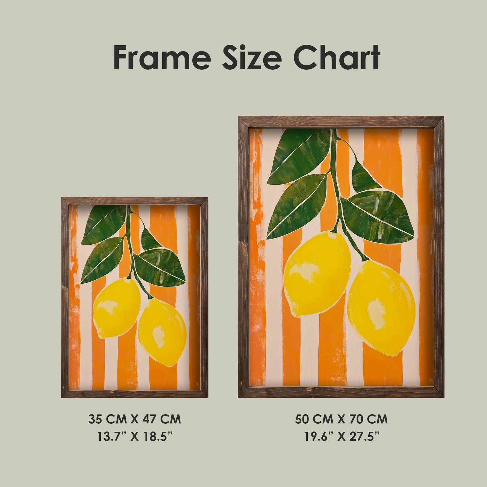 Pikturë dekorative me kornizë MDF, Wallity, TUN033-XL, shumëngjyrëshe, 50x70x3.5cm