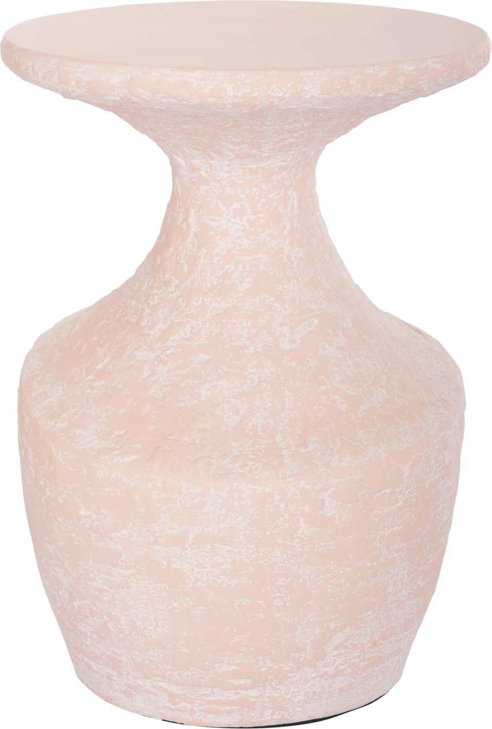 Tavolinë anësore REBON, fibër-cement, ngjyrë pjeshke, FH18156.04L, 40x56.5cm