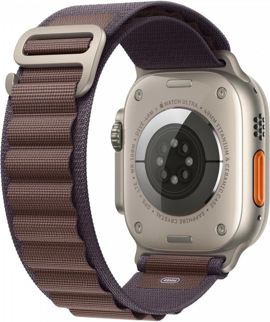 Rrip Alpine Apple për Apple Watch 49mm, Indigo, L