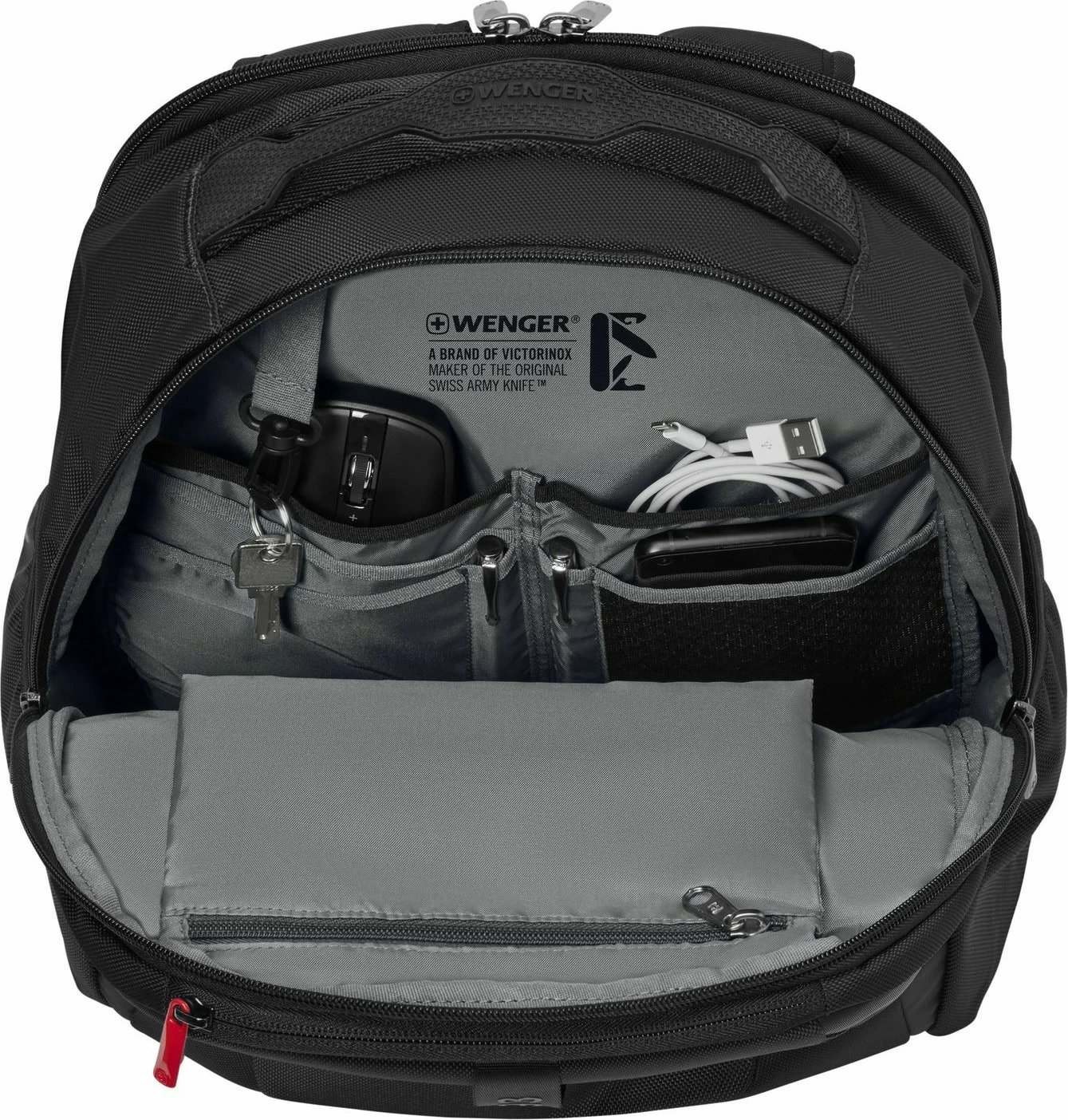 Çantë shpine Wenger XE Professional 15.6 inç me xhep për tablet, e zezë