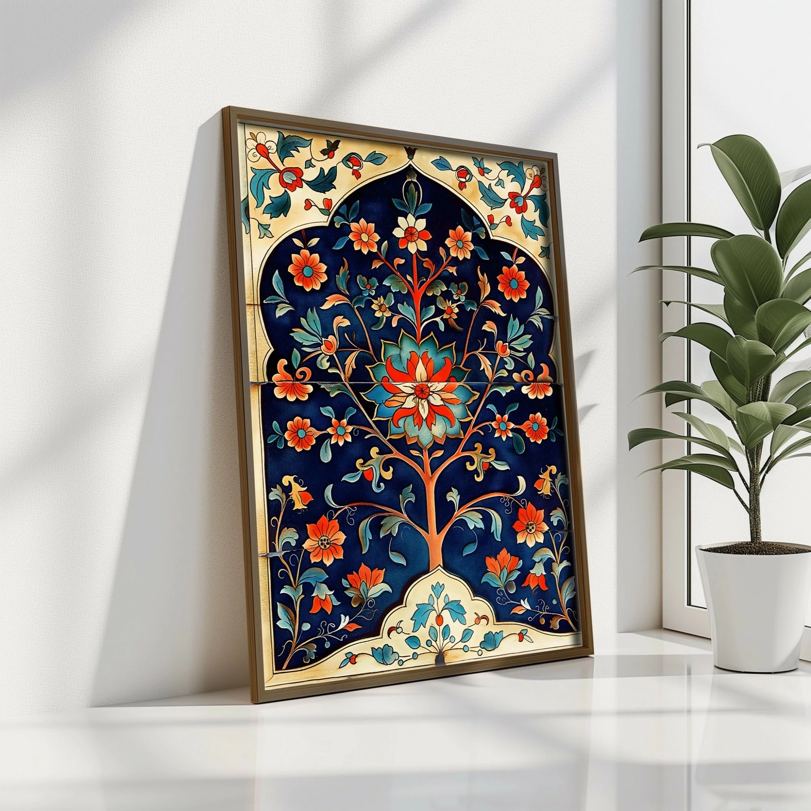 Pikturë dekorative me kornizë MDF, Wallity, GE124-L