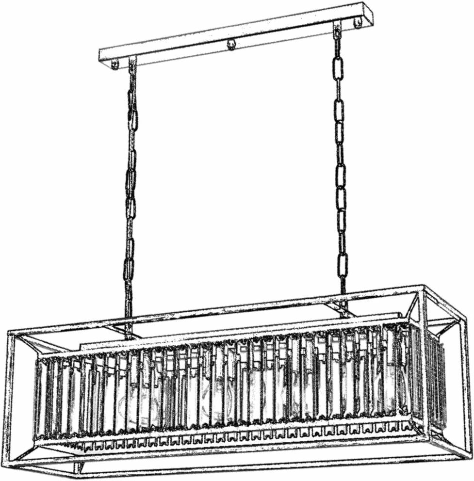 Llambadar Opviq, AV-1667-4EY, ngjyrë antike