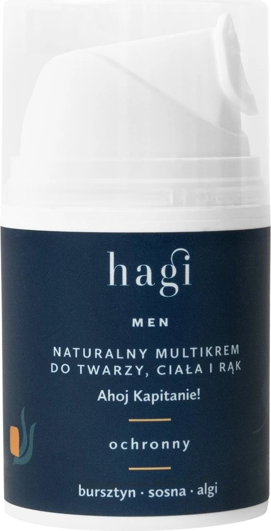 Krem për fytyrë, trup dhe duar Hagi Ahoj Captain për meshkuj 50ml Krem për fytyrë, trup dhe duar Hagi Ahoj Captain për meshkuj 50ml