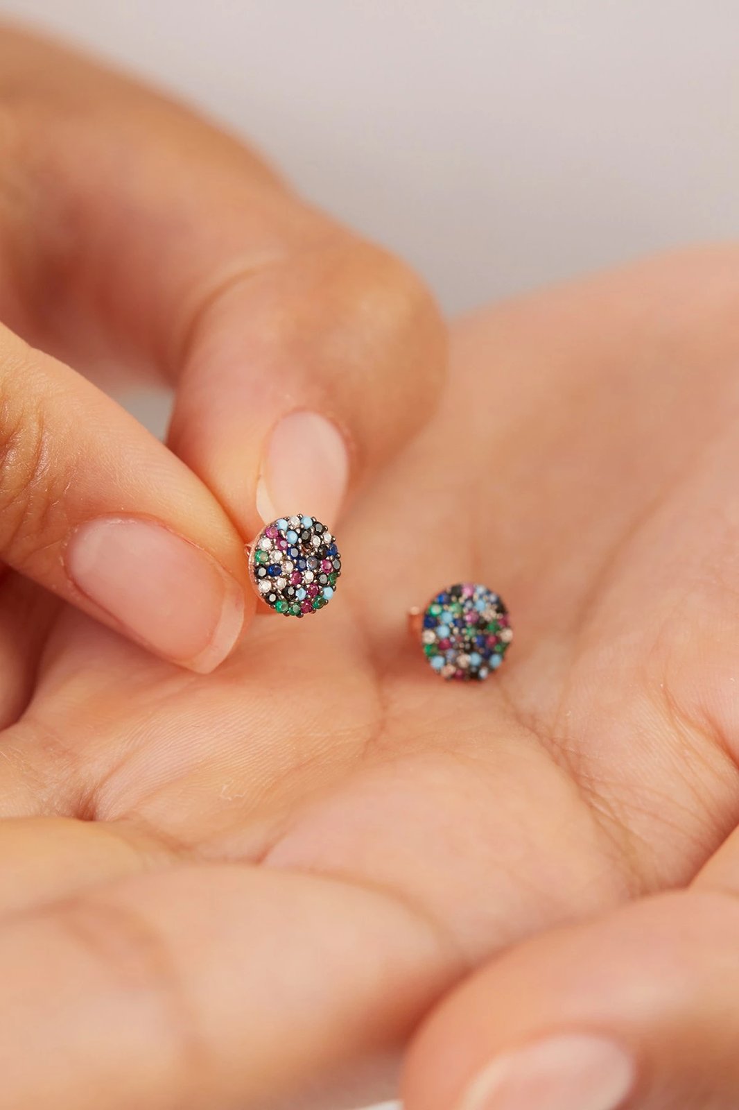 Vathë argjendi Elika, ngjyrë rozë ari, ELKAB92223