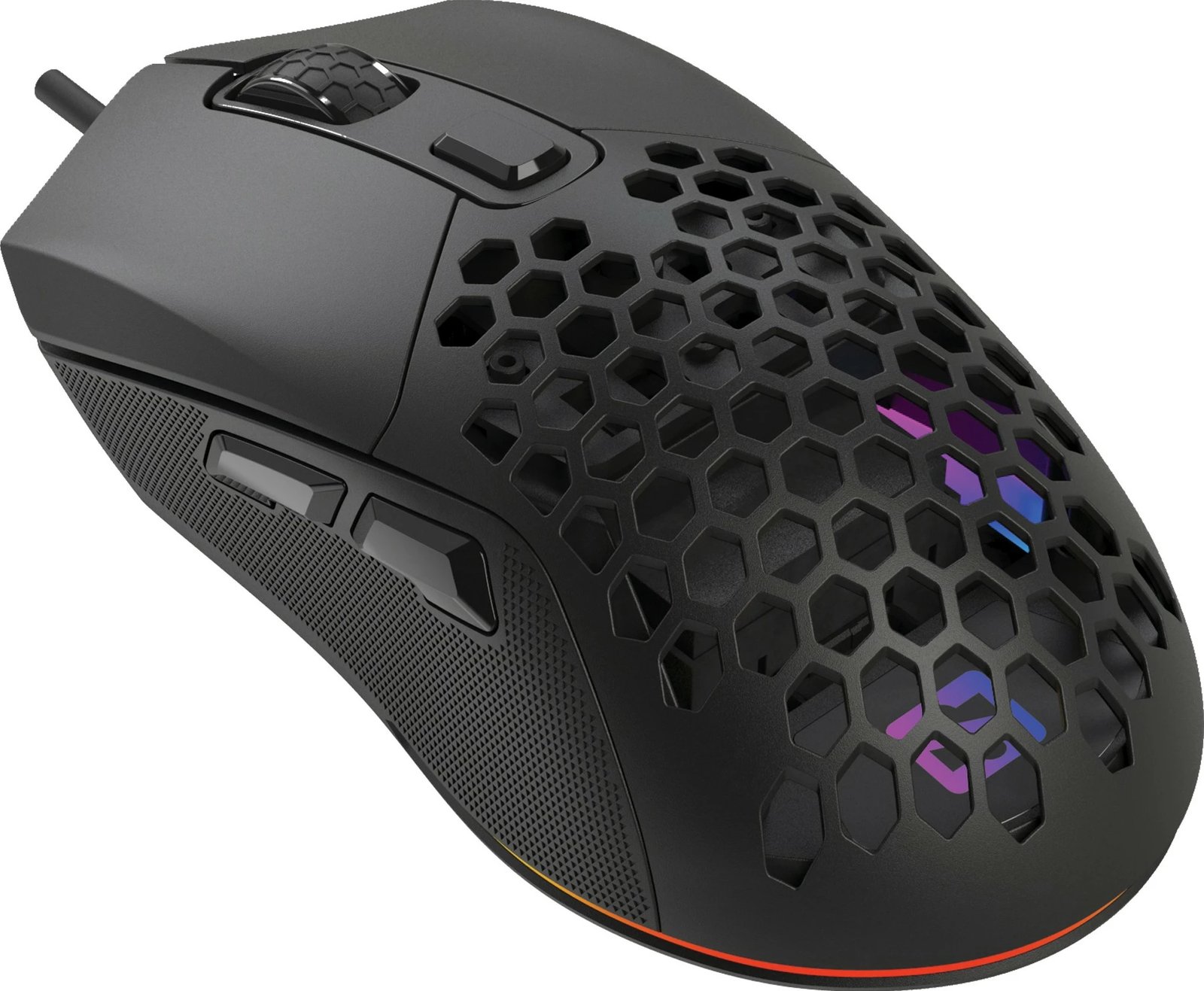 Maus Sandberg FlexCover 6D Gamer, USB Type-A, 12800 DPI, i zi