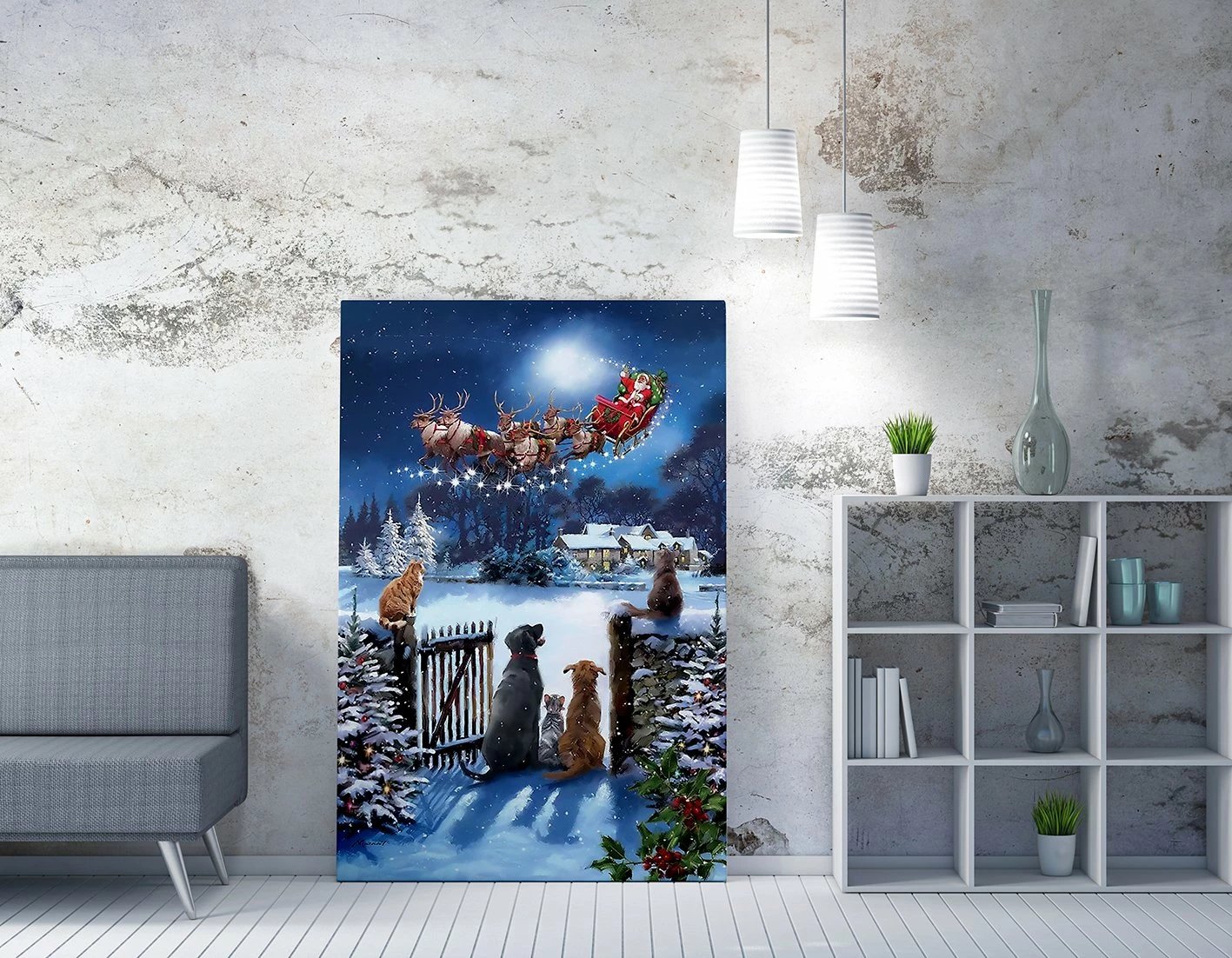 Pikturë dekorative në kanavacë, shumëngjyrëshe, Wallity WY273, 50x70cm