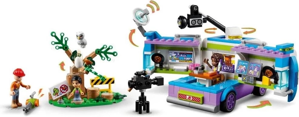 Set lodër Lego, Furgon reporteri 41749 Set lodër Lego, Furgon reporteri 41749