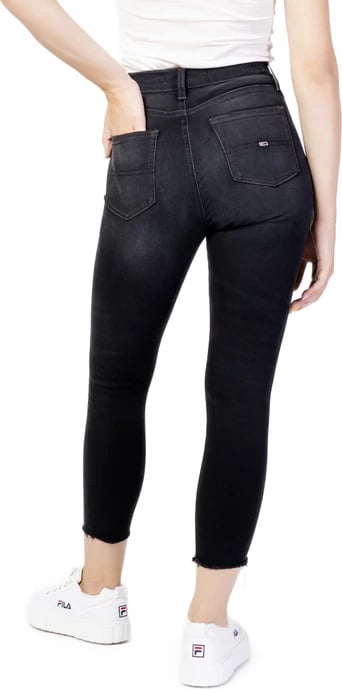 Xhinse për femra Tommy Hilfiger Jeans, të zeza 