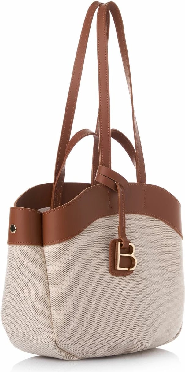 Çantë shpine Lucky Bees, Isla Mini, ngjyrë tan Çantë shpine Lucky Bees, Isla Mini, ngjyrë tan