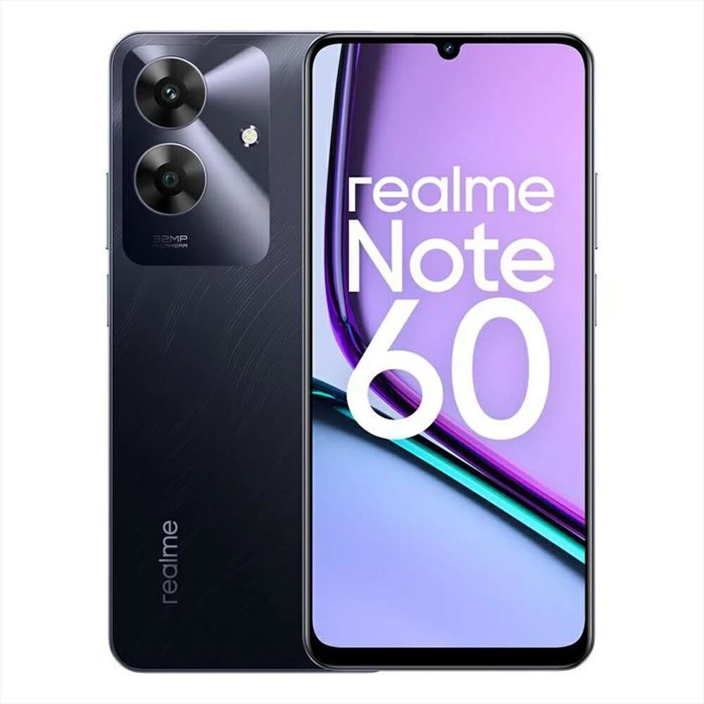 Celular Realme Note 60 3GB 64GB Marble Black